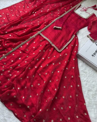 Cherry butti Sharara Set