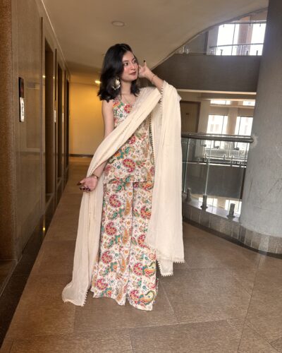Paisley Printed Sharara Set